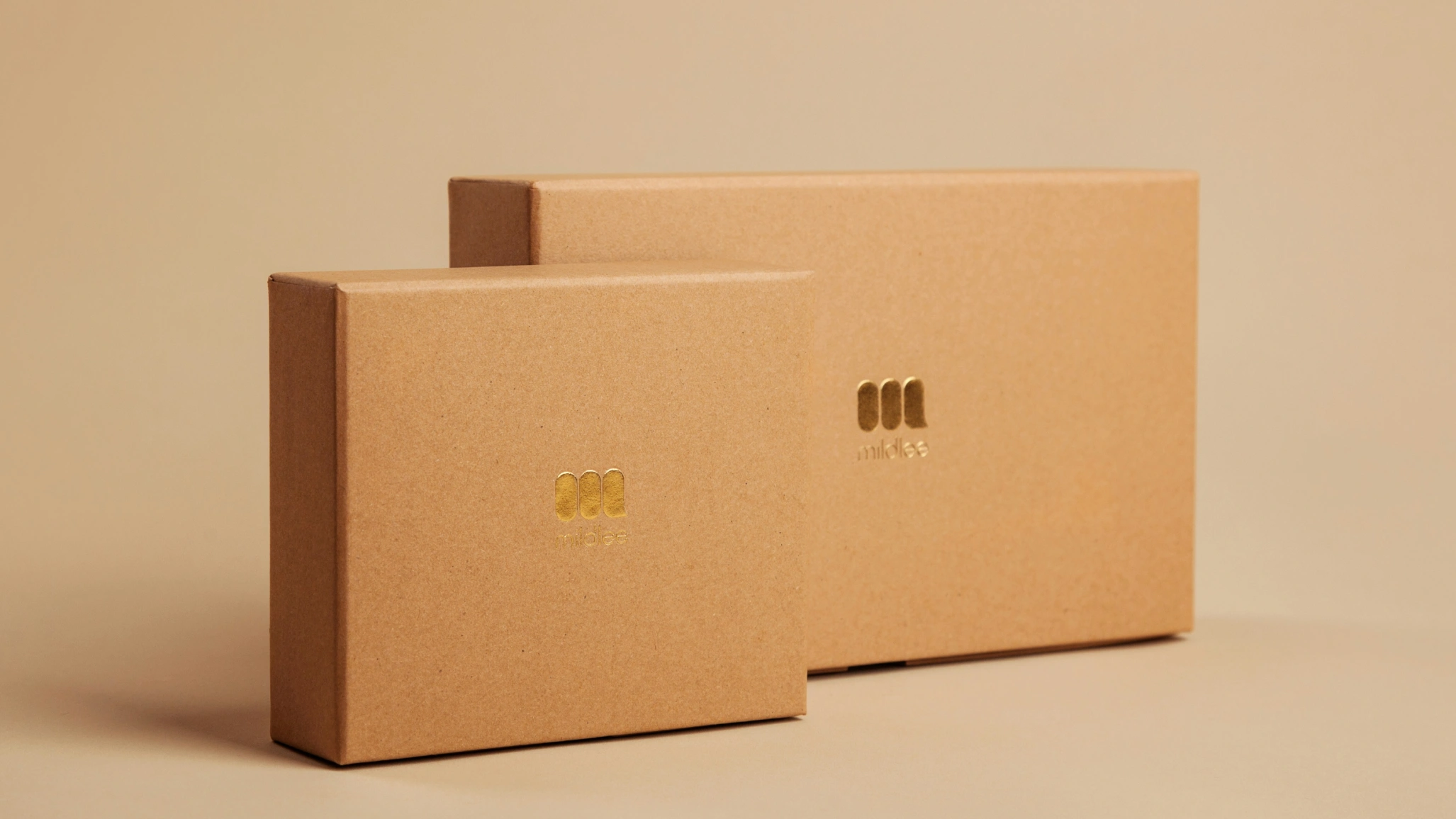 Minimalistische projectpresentatie